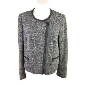 Ann Taylor LOFT Blazer Size 14 Gray; fits more like a 12